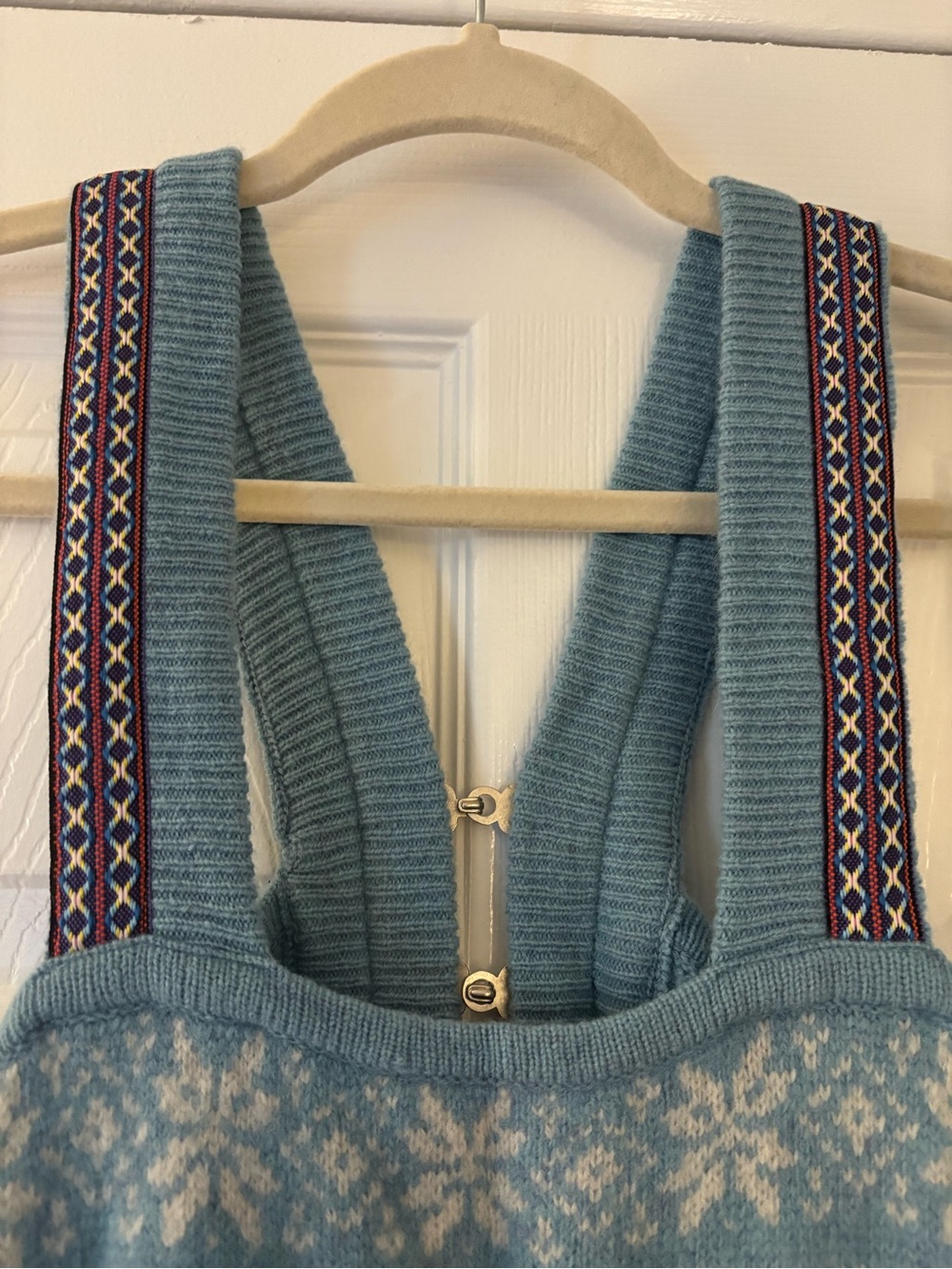Free People Vintage Fair Isle Nordic Pinafore Dress - Picture 5 of 10